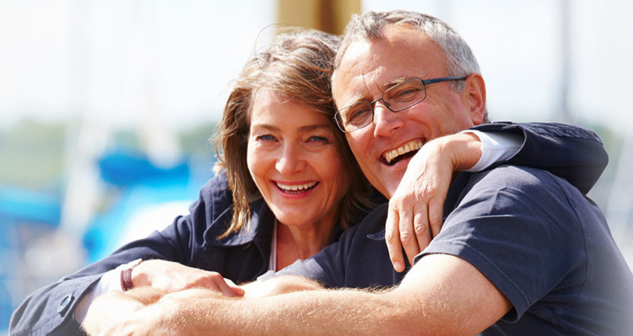 older couple on a boat