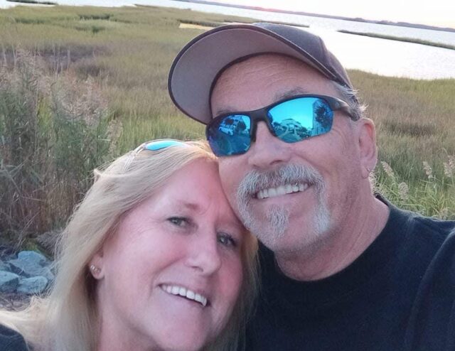 Caryn & Barry:  A Moonlit Proposal on the Pier